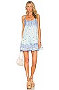 view 1 of 4 Tie Dye Cami Dress in Blues