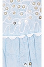 view 4 of 4 Trapeze Dress in Blue Tonal