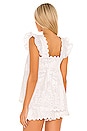 view 3 of 4 Baby Doll Top in White