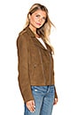 view 3 of 7 Vintage Suede MC Jacket in Bark