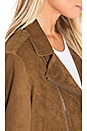 view 6 of 7 Vintage Suede MC Jacket in Bark