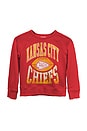 view 1 of 1 Kids Chiefs Hot Route Fleece in Licorice