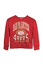 view 1 of 1 Kids 49ers Hot Route Fleece in Licorice