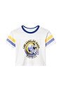 view 1 of 3 T-SHIRT RINGER RAMS in White & Liberty
