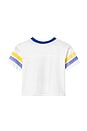 view 2 of 3 T-SHIRT RINGER RAMS in White & Liberty