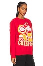 view 2 of 4 Chiefs Mickey Crewneck in Red