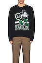 view 4 of 4 Eagles Mickey Crewneck in Black