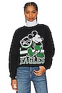 view 1 of 4 Eagles Mickey Crewneck in Black