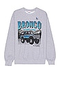 view 1 of 3 Bronco By Ford Sweatshirt in Heather Grey