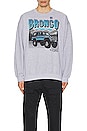 view 3 of 3 Bronco By Ford Sweatshirt in Heather Grey
