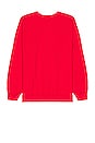 view 2 of 3 クルーネック in Red