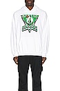 view 4 of 4 Celtics Triangle Hoodie in White