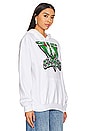 view 2 of 4 Celtics Triangle Hoodie in White