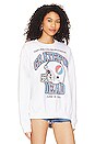 view 2 of 4 Grateful Dead Helmet Sweater in White