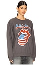 view 2 of 4 The Rolling Stones America 78 Sweatshirt in Charcoal