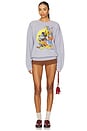 view 4 of 4 Donald And Pals Fleece Sweatshirt in Heather Grey