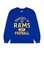 view 1 of 4 SUDADERA RAMS PROPERTY in Royal Blue
