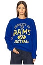 view 1 of 4 Rams Property Crew Fleece Sweatshirt in Royal Blue