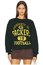 view 1 of 4 Packers Property Crew Fleece Sweatshirt in Dark Green