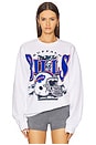 view 1 of 4 Bills Conversion Crew Fleece Sweatshirt in White
