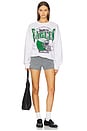 view 4 of 4 Eagles Conversion Crew Fleece Sweatshirt in White