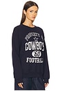 view 2 of 4 Cowboys Property Crew Sweatshirt in Navy