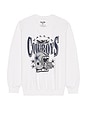view 1 of 4 SWEAT RAS DE COU COWBOYS in White