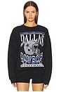 view 1 of 4 Cowboys Helmet Crew Sweatshirt in Black