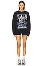 view 4 of 4 Cowboys Helmet Crew Sweatshirt in Black