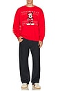 view 3 of 4 Winter Wear Mickey Sweatshirt in Red