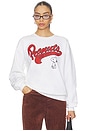 view 1 of 4 Peanuts Since 1950 Sweatshirt in White