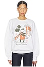view 1 of 4 Mickey Presents Sweatshirt in White