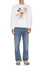view 3 of 4 Mickey Presents Sweatshirt in White