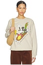view 1 of 4 Mickey Sledding Sweatshirt in Sand