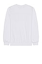 view 2 of 3 Budweiser Label Sweater in White
