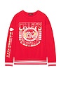 view 6 of 5 SUDADERA CHIEFS in Licorice