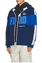 view 2 of 6 Ford Windbreaker Jacket in Lagoon Blue
