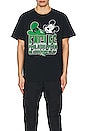 view 3 of 3 Eagles Mickey Kick Back Tee in Black