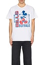 view 3 of 3 Bills Mickey Field Tee in White