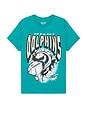 view 1 of 4 Dolphins Breakthru Tee in Teal