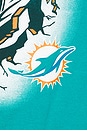 view 3 of 4 Dolphins Breakthru Tee in Teal
