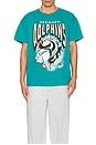 view 4 of 4 Dolphins Breakthru Tee in Teal