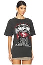 view 2 of 4 49ers Chrome Vintage Tee in Midnight