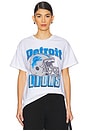 view 1 of 4 Lions Throwback Helmut Tee in White