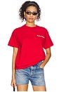 view 2 of 4 T-SHIRT in Cherry Red