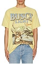 view 4 of 4 Busch Light Deer Tee in Dusty Citron