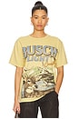 view 1 of 4 Busch Light Deer Tee in Dusty Citron