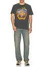 view 2 of 4 Knicks Big Apple Vintage Tee in True Black