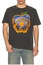view 3 of 4 Knicks Big Apple Vintage Tee in True Black