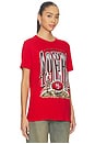view 2 of 4 T-SHIRT VINTAGE 49ERS GOLD RUSH in Licorice